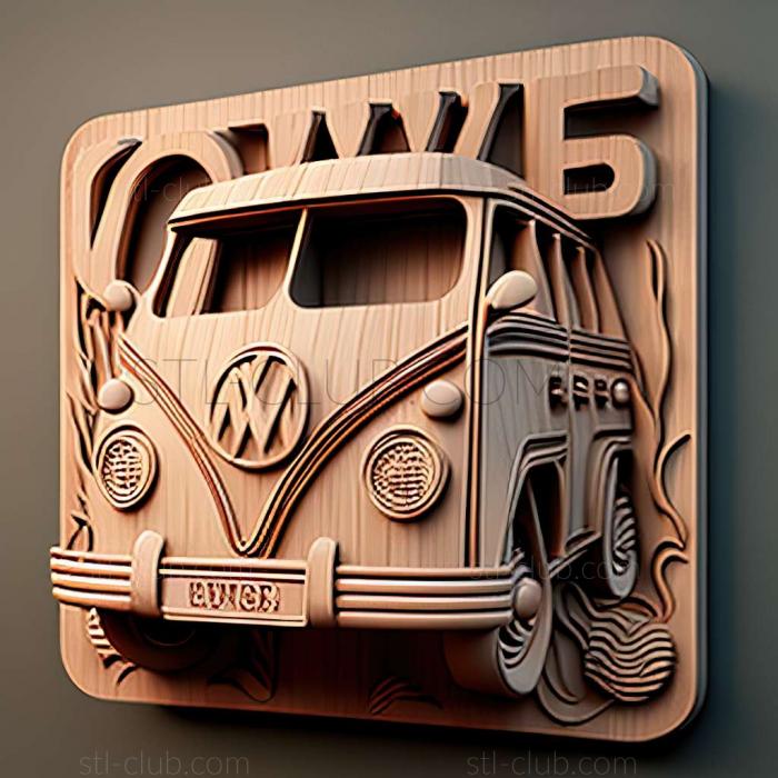 3D мадэль Volkswagen Lamando (STL)